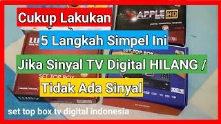 Sinyal TV Digital Hilang? Cukup Atasi dengan 5 Langkah Simpel Ini, Gampang Pake Banget