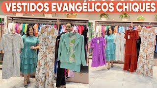 ￼ Vestidos evangélicos chiques / DIRETO DA FABRICA.