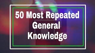 50 Advance General Knowledge G.k Download In Pdf