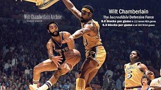 Wilt Chamberlain - The Incredible Defensive Force (Shot Blocking & Intimidation Highlights)