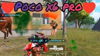 POCO X6 PRO PUBG TEST 2025  // DIMENSITY 8300 ULTRA 