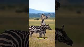 Stripes of Death: The Dark Truth About Zebras #animalfacts #animalshorts #zebra