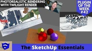 Rendering SketchUp Models with Twilight Render - Plugin of the Week #42