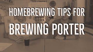 Tips for Homebrewing a Great Porter From These Brew Dudes