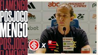 PÓS-JOGO - INTERNACIONAL 1 X 1 FLAMENGO - COLETIVA FILIPE LUIS