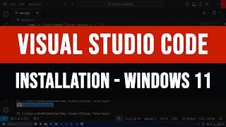 How to Install visual studio ( vs ) Code in Windows Laptop Computer