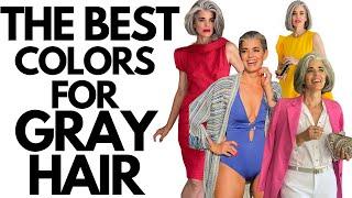 The Best Colors For Gray Hair  Fashion & Style Combinations (Choosing Colors - A Basics Guide)