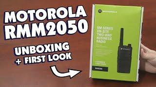 Motorola RMM2050 Unboxing and First Look