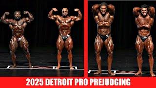 2025 Detroit Pro Prejudging: Open Bodybuilding and Classic Physique Recap