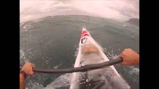 Storm Paddling in 50 knots of wind