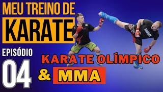 MEU TREINO DE KARATE 04 | Andre e Victor fazendo uma sombra pra conectar os golpes de Karate