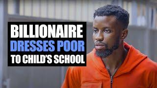 Billionaire Dresses Poor To Child's School | Moci Studios