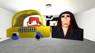 Rosalia Bizcochito Nextbot gmod Vs Alphabet Lore Family in Garry's Mod !!!