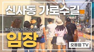 신사역 임장(수강생 현장강의) | 가로수길~빌딩부자로가는길