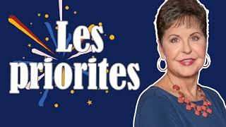 Comment pouvons-nous localiser nos priorités  - Joyce Meyer - Vivre au quotidien