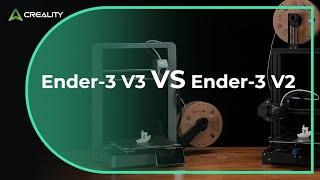 Ender 3 V3 CoreXZ  vs Ender 3 V2 | 25-Second Comparison