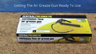 Harbor Freight Central Pneumatic Continuous Flow Air Grease Gun