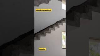 Duplex Design | zigzag Staircase design #viral #construction #house @Uniquedesigns2022