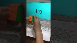 Solve Rubik’s cube in 3 seconds #yihengwang #speedcubing #taha
