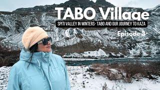 Spiti Valley in Winters!! Tabo in snow and drive to Kaza #travel #spiti #snow