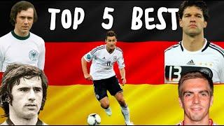 Top 5 Best German Footballers Ever | Fununzip