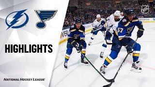 Сент-Луис - Тампа-Бэй / NHL Highlights | Lightning @ Blues 11/19/19