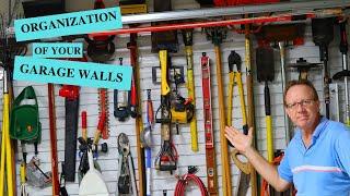 ORGANIZATION, HOW TO GET THE MOST FROM YOUR GARAGE WALL!