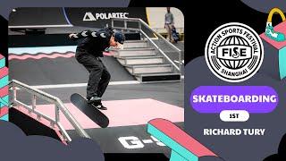 Richard Tury - 1st Skateboarding Street Pro Men FISE Shanghai 2024