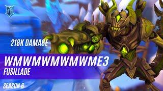 218K DAMAGE WMWMWMWMWME3 DROGOZ PALADINS COMPETITIVE (SEASON 6) FUSILLADE