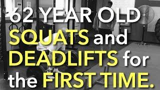 62 year old first time SQUAT and DEADLIFT with Matt Reynolds