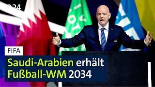 FIFA: Saudi-Arabien erhält Fußball-WM 2034 | BR24