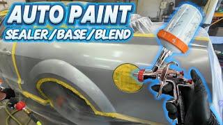 Back to Basics: How to Seal/Paint/ and Blend your paint job using a wet bed.