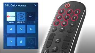 [LG TV] - Create Shortcut Buttons (Quick Access) with the LG Magic Remote (WebOS22)