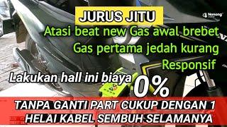 Jurus jitu NononG Otomotif  atasi Beat esp nuw Brebet tarikan bawah