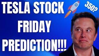  TESLA STOCK FRIDAY PREDICTION! TSLA, SPY, NVDA, ES, NQ, QQQ, BTC, AMD MSTR & MSFT PREDICTIONS!  