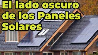 El verdadero problema de los paneles solares