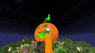 Minecraft vs Zombies   GIGA JACK O' LANTERN Halloween!   PvZ  Land   www getlinkyoutube com