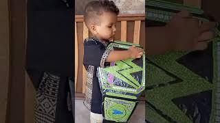 Little Champion - Glitter Sheet Championship Belt - #shorts - Arslan Art