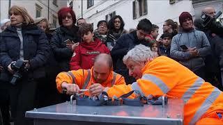 Spoleto interra la capsula del tempo da riaprire nel 2118