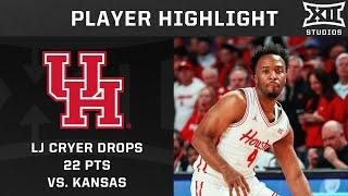 LJ Cryer Drops 22 Pts on Senior Night vs. Kansas | 2024-25 Big 12 Men’s Basketball