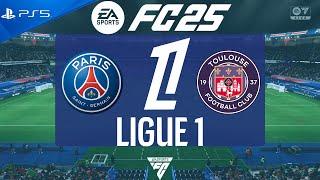 FC 25 PSG vs Toulouse | Ligue 1 2024/25 | PS5