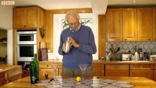 SIR GEORGE MARTIN SHOWS HOW TO PRODUCE A MARTINI DRY