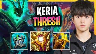 KERIA CRAZY GAME WITH THRESH! | T1 Keria Plays Thresh Support vs Jayce!  Season 2024