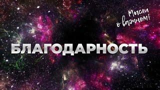 Благодарность. Аудиоподкаст "Мысли о важном"