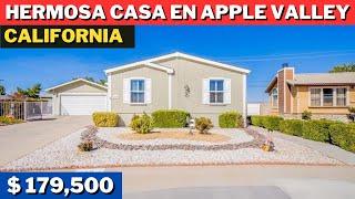 SE VENDE HERMOSA CASA DE 4 HABITACIONES EN APPLE VALLEY EN CALIFORNIA