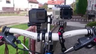 GoPro Hero5 Black vs. Hero3 Black | Bike ride |