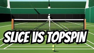 Slice Backhand vs Topspin Backhand in Tennis