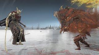 Red Bear (NPC) Vs Old Bosses - Elden Ring Shadow of the Erdtree