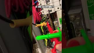 WHATS THE MINIMUM? #electricalwork #electrician #electrical #test #apprentice