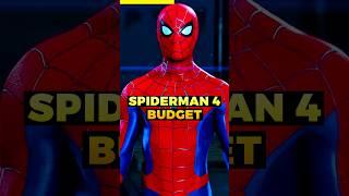 Spiderman 4 Budget/MCU Facts  #shorts